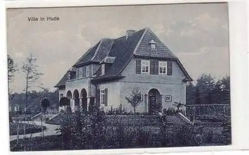 54496 Ak Villa in Hude um 1930