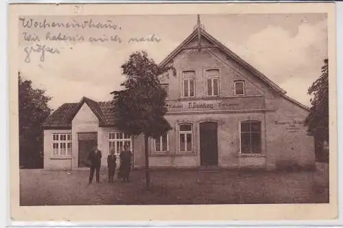 88542 Ak Zetel in Oldenburg Bernhard Bünting Urwald Straße 78, 1929