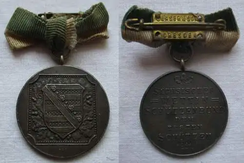 Abzeichen Sächsischer Wettin Schützenbund dem besten Schützen 1931 (169368)