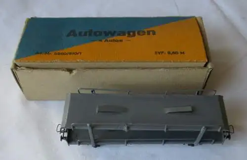 DDR H0 Autowagen Nr. 5260/510/1 Spielwarenfabrik Dahmer OVP (105924)