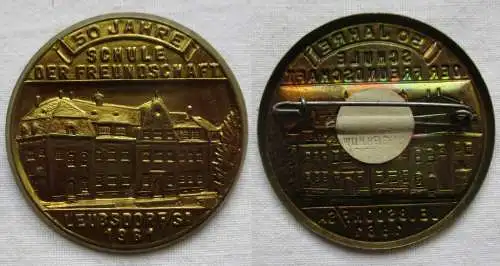 Abzeichen 50 Jahre Schule der Freundschaft Leubsdorf 1961 (100862)