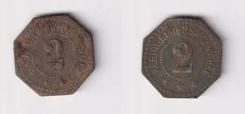 Sachsen/Altenburg - Kriebitzsch 2 Pfennig ohne Jahr Bruderzeche H. Solf (128060)