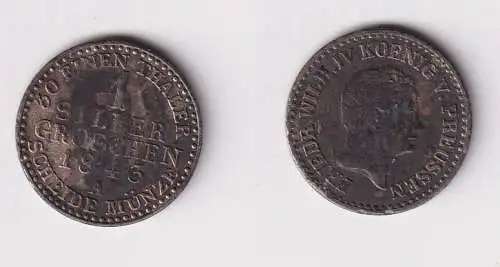 1 Silbergroschen Preussen 1843 A s/ss (170715)