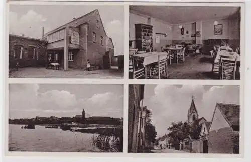 94033 Mehrbild Ak Aseleben Gastwirtschaft Kindler 1941