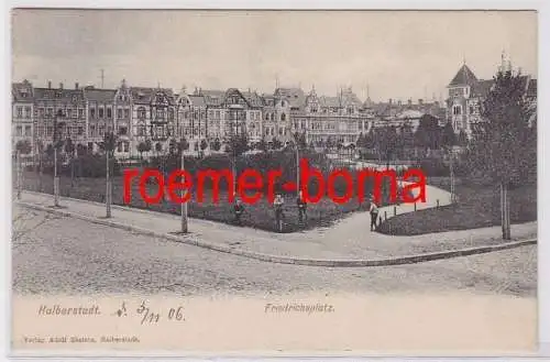 82692 Ak Halberstadt Friedrichplatz 1906