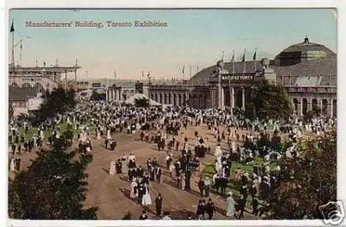 27387 Ak Toronto Exhibition Manufacturers Building 1910