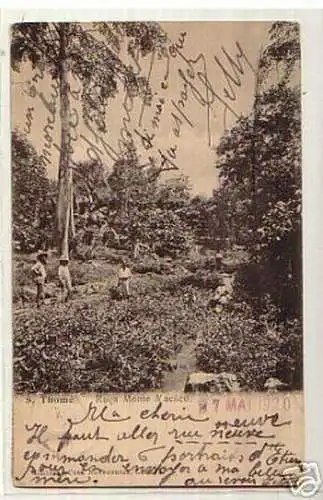 12678 Ak S. Thomé Roca Monte Macáco Afrika 1920