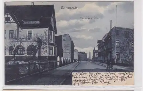 07690 Ak Barmstedt Bahnhofstrasse 1905