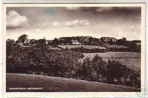 07143 Ak Mohrkirch Osterholz Totalansicht 1943