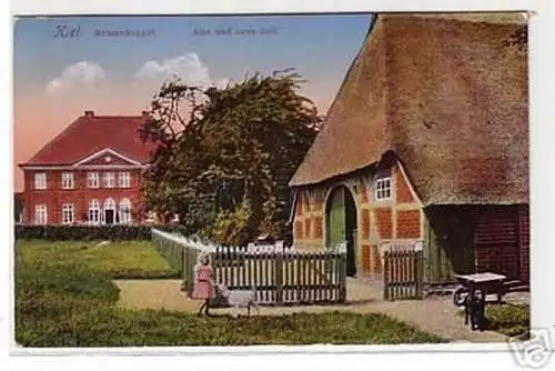 16355 Ak Kiel Krusenkoppel alte und neue Zeit 1917