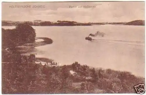 23065 Feldpost Ak Holsteinische Schweiz Kellersee 1917