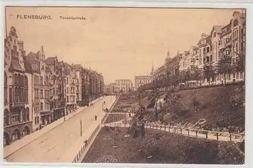 46498 Feldpost Ak Flansburg Toosbüystrasse 1915