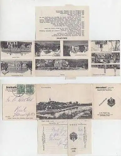 54234 Patent Ak Eckernförde Borby mit 9 Ansichten 1912