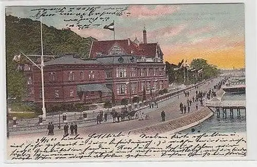 62222 Ak Kiel Restaurant, Seebadeanstalt an der Strandpromenade 1903