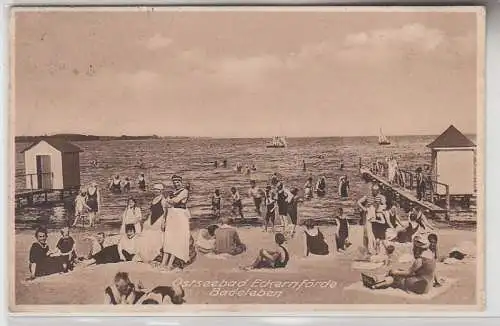67836 Ak Ostseebad Eckernförde Badeleben 1929