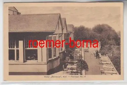 73016 Ak Kiel Hotel 'Bellevue' 1925