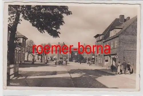 75650 Foto Ak Niebüll 1940