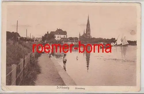 79847 Ak Schleswig Strandweg 1922
