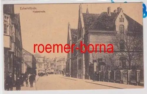 86111 Ak Eckernförde Kielerstrasse um 1930