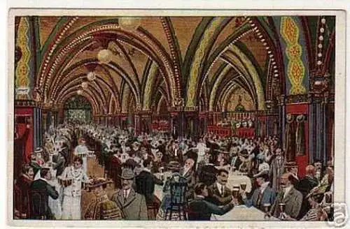 00393 Feldpost Ak Berlin Konzertsaal Reichshallen 1917