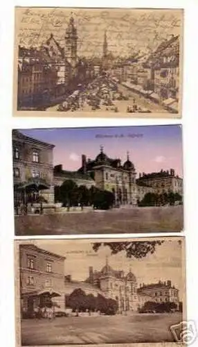 00697/3 Feldpost Ak Altenbuerg S.-A. Bahnhof usw. 1918