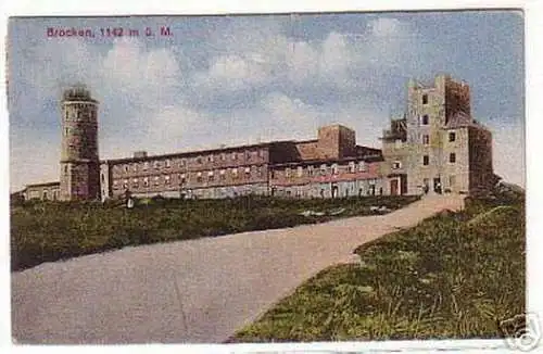 02735 Ak Harz Brocken 1142 Meter ü.M. 1921