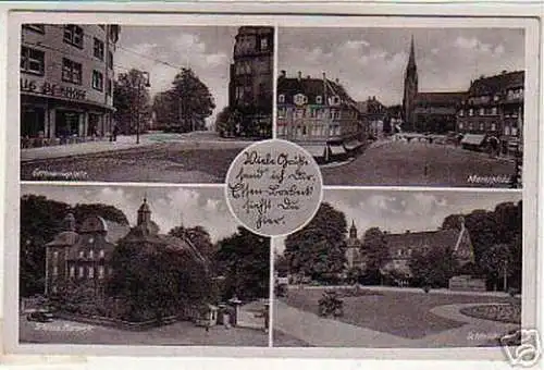 02554 Feldpost Ak Essen Borbeck 1941