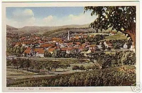 03088 Ak Bad Suderode a. Harz Blick vom Bückeberg um1920