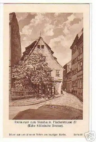 03356 Ak Berlin Restaurant zum Nussbaum um 1930
