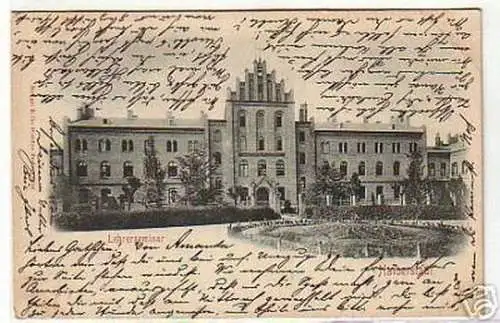 04163 Ak Halberstadt Lehrerseminar 1900