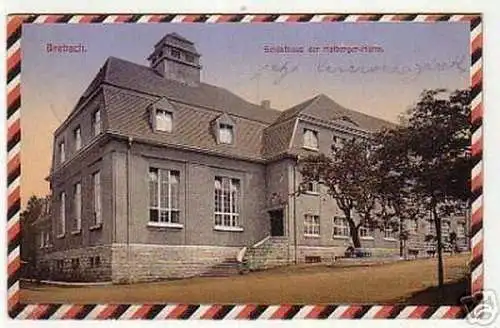 05409 Ak Brebach Schlafhaus der Halberger Hütte 1915