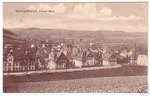 05590 Ak Burkhardtsdorf Ortsteil Mittel 1918