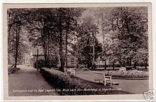 schöne Ak Herrmannsbad in Bad Lausick 1951