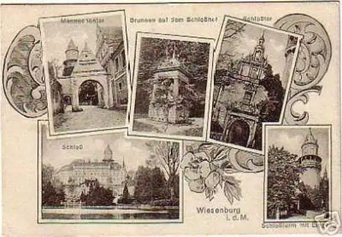 schöne Ak Wiesenburg in der Mark 1926