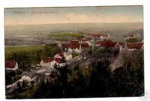 schöne Ak Mohorn in Sachsen vom Heidelberg 1928