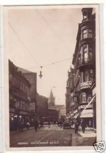 30644 Ak Prag Praha Vodickova Ulice um 1940
