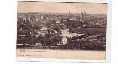37980 Ak Eger Blick von der Bismarckhöhe um 1910