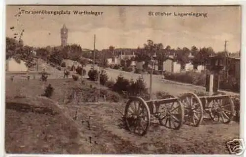 05790 Feldpost Ak Truppenübungslager Warthelager 1914