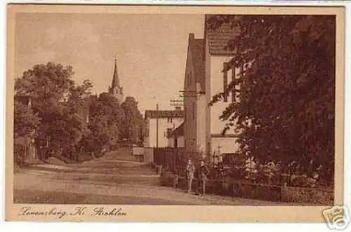 11330 Ak Lorenzberg Kr. Strehlen Straßenansicht um 1910