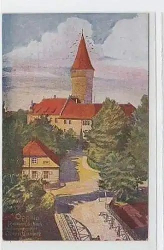 27163 Ak Oppeln Piasten Schloß Oberschlesien um 1925