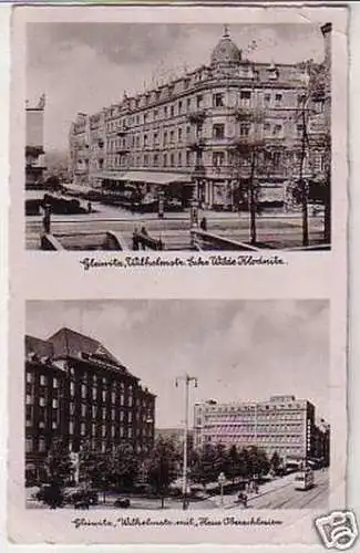 28282 Mehrbild Ak Gleiwitz Wilhelmstraße um 1940
