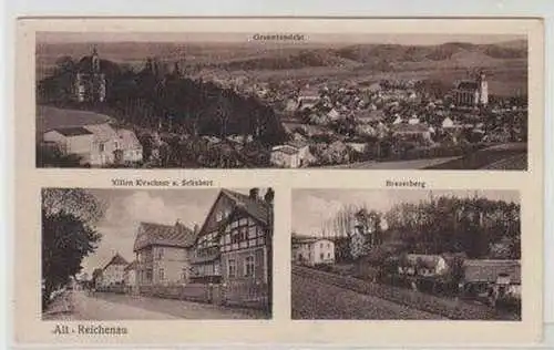 48534 Mehrbild-Ak Alt-Reichenau b. Freiburg Schles. 1934