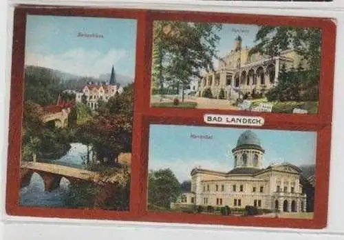 50150 Mehrbild-Ak Bad Landeck Marienbad usw. um 1930