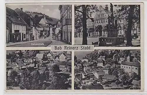 63302 Mehrbild Ak Stadt Bad Reinerz Duszniki-Zdrój um 1940