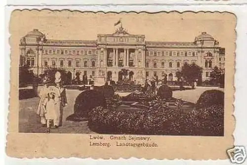 33411 Ak Lemberg Landtagsgebäude 1917