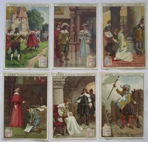 Liebigbilder Serie Nr. 489 Die drei Musketiere Jahrgang 1901 (5/110745)