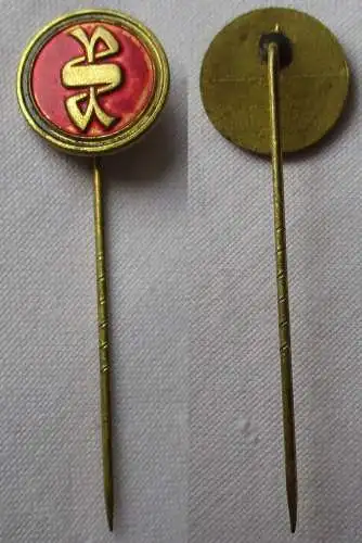 alte lackierte Anstecknadel Mitgliedsabzeichen der SPD um 1930 (119247)