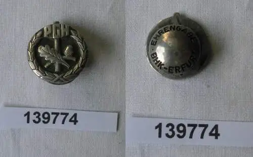 Ehrengabe Bezirk Handwerkskammer Erfurt 900er Silber PGH Hersteller J E (139774)