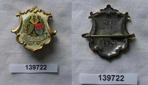 Abzeichen Sängerfahrt Leipzig - Hamburg - Helgoland 20. Juni 1908 (139722)