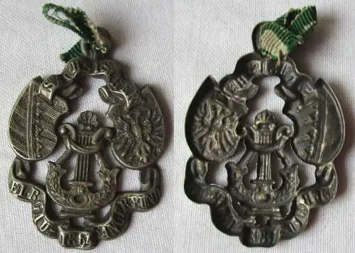 seltenes altes Abzeichen Sächsischer Elbgau Sängerbund 1864 (103710)